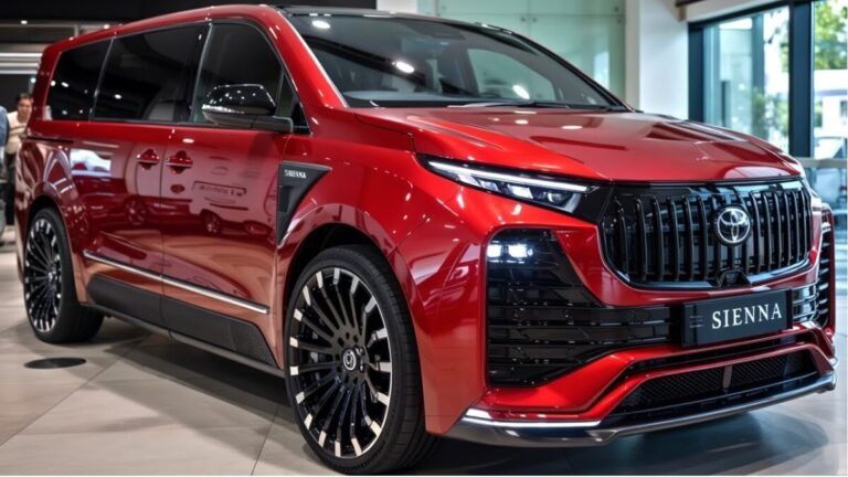 Toyota Sienna 2026, Toyota Sienna hybrid, 7 seater hybrid car, Toyota Sienna new model, luxury family car, hybrid MPV mileage, Toyota hybrid car, Toyota Sienna features, family car with hybrid tech, Toyota car launch 2026,