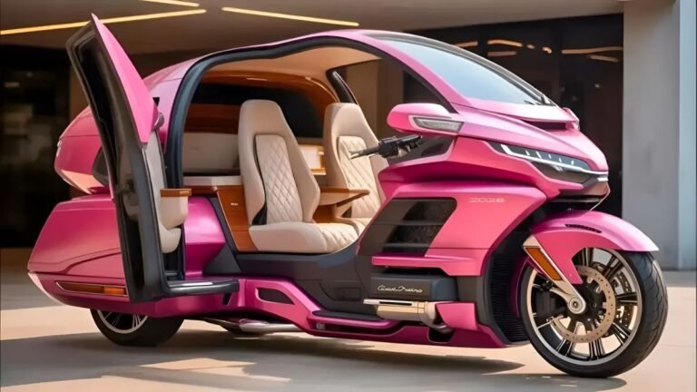 2025 Honda Gold Wing Electric Tricycle Camper: Ultimate Touring Luxury & 50th Anniversary Edition