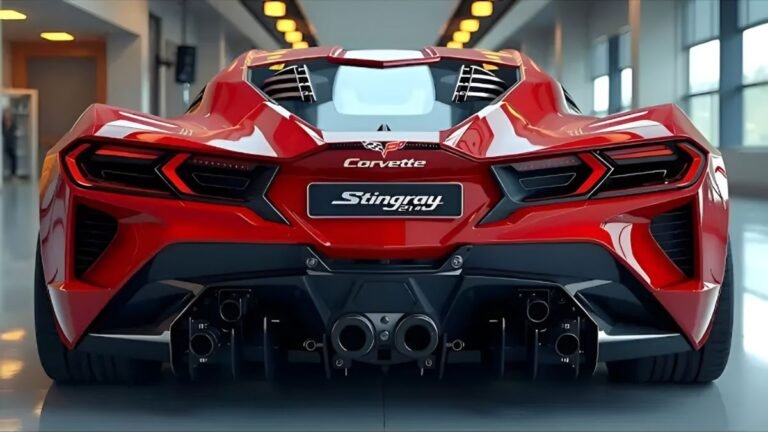 Corvette Stingray 2026: Bold New Look, Mid-Engine Power, Supercar Thrills