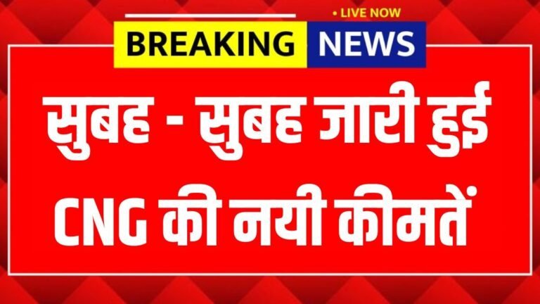 New CNG prices released this morning, check the latest rates in your city.